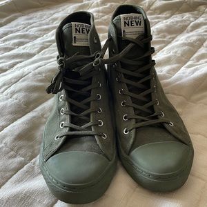 Nothing new mens hi-top shoes size 9